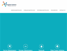 Tablet Screenshot of navigatorsystem.com